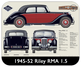 Riley RMA 1945-52 Place Mat, Small